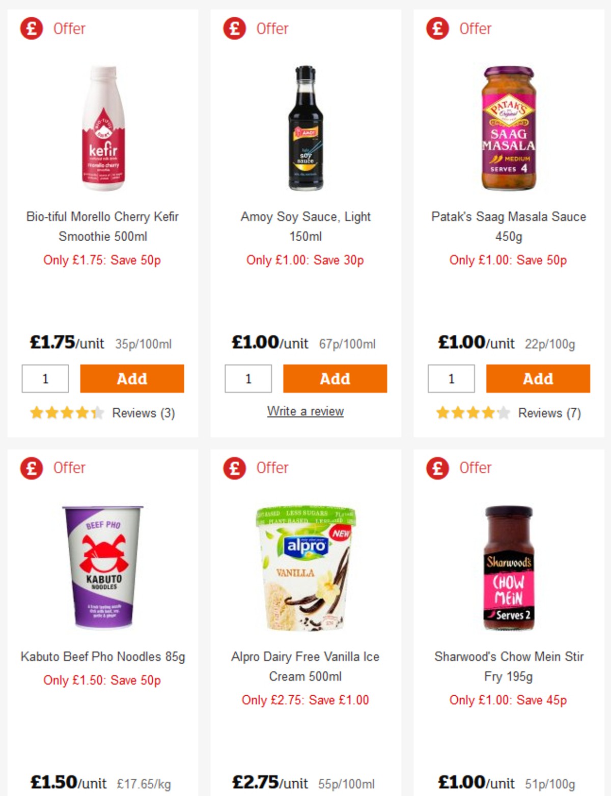 Sainsbury's Offers from 26 April