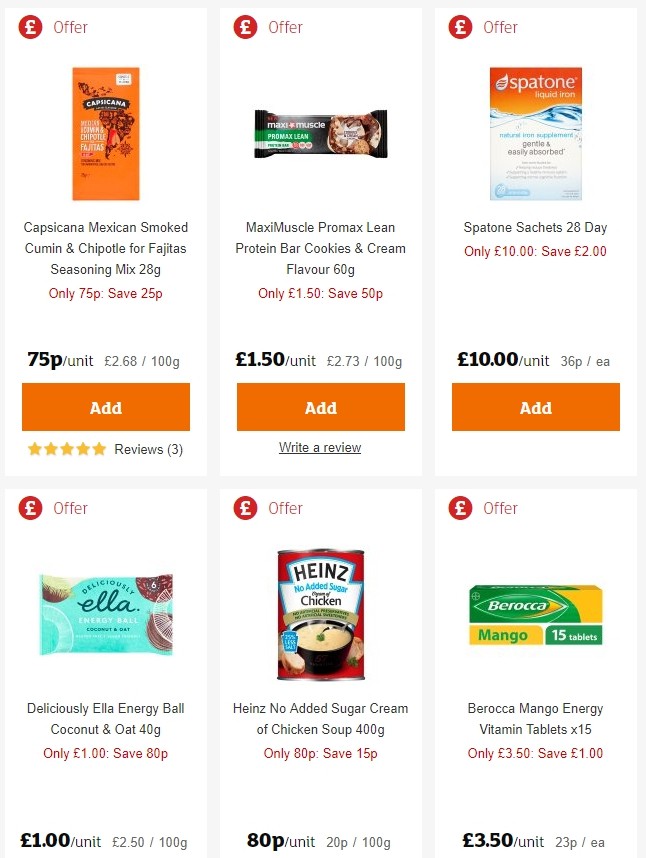 Sainsbury's Offers from 14 June