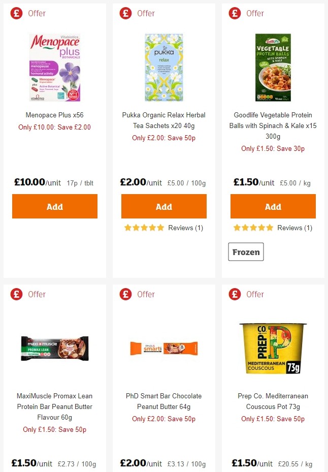 Sainsbury's Offers from 14 June