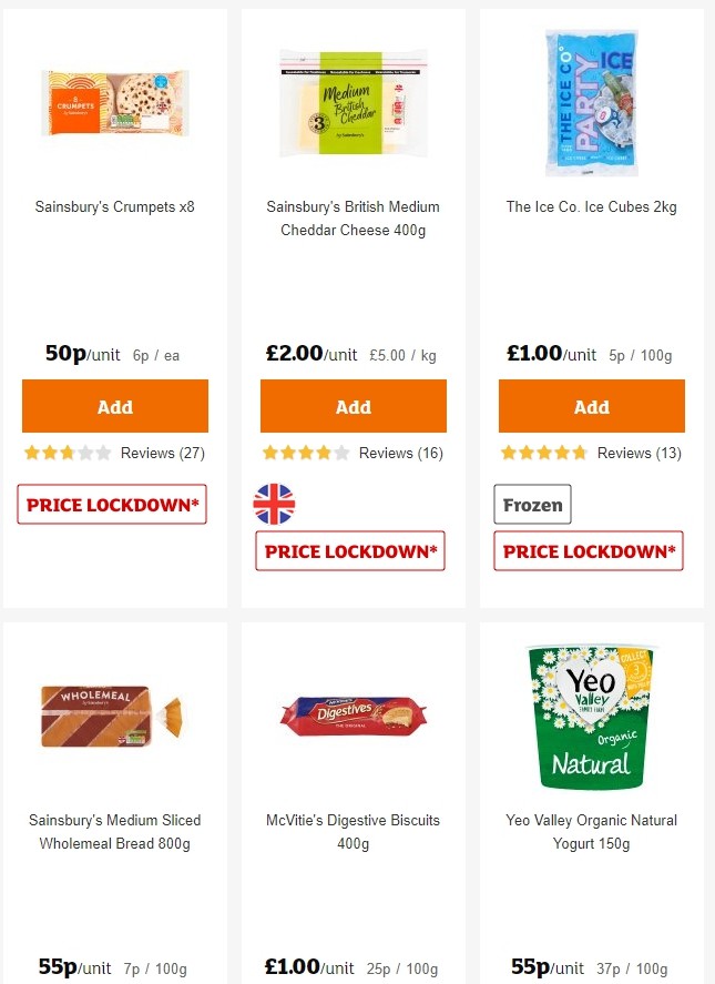 Sainsbury's Offers from 14 June