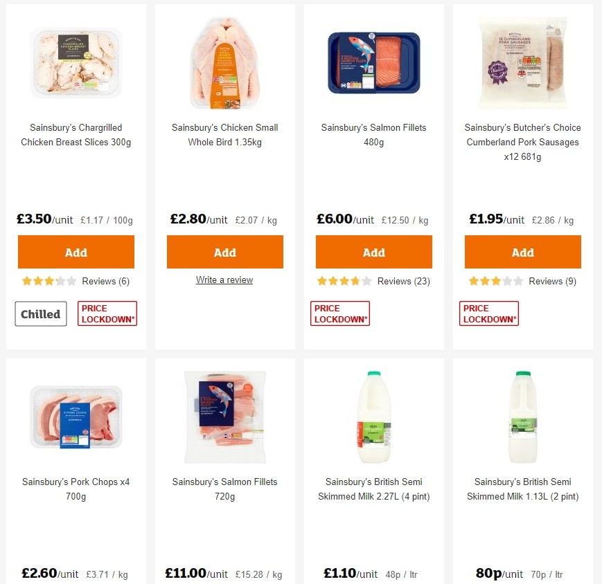 Sainsbury's Offers from 9 August