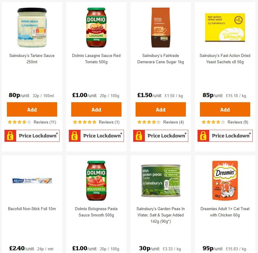 Sainsbury's Offers from 4 October