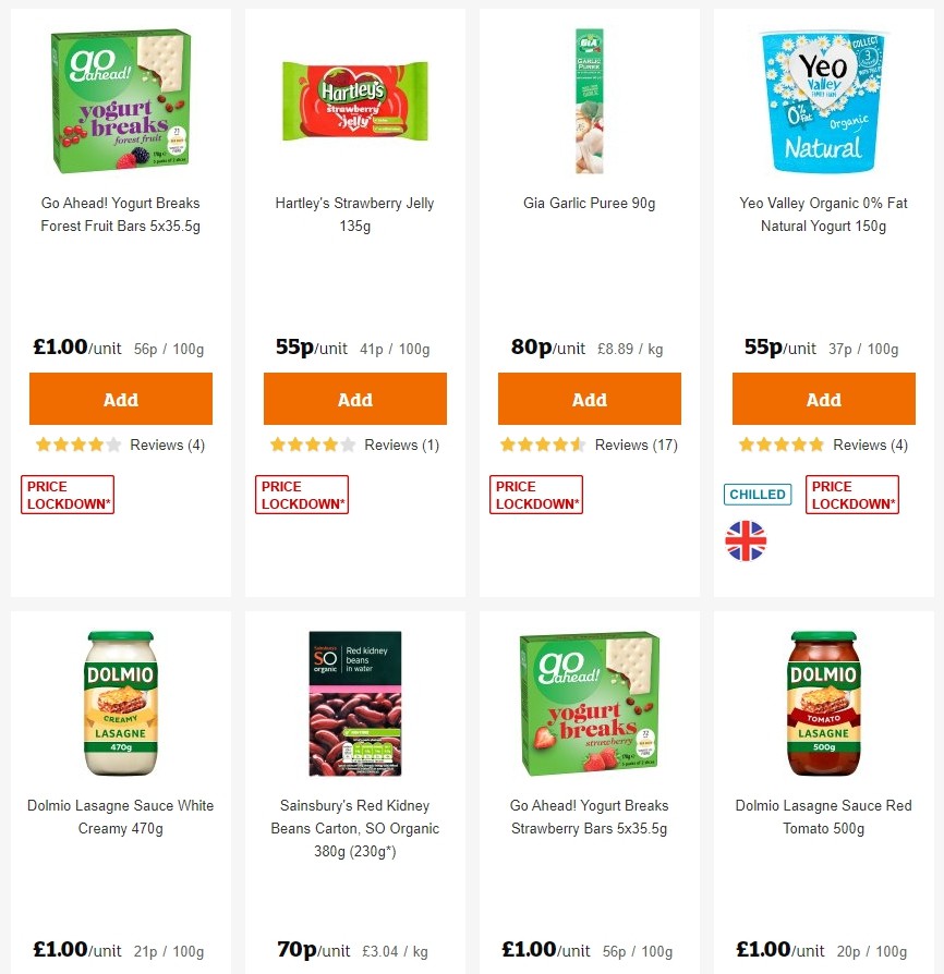 Sainsbury's Offers from 22 November