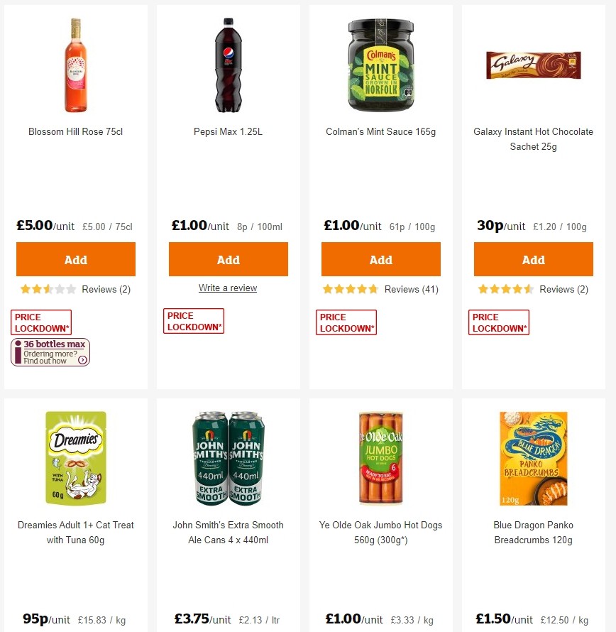 Sainsbury's Offers from 22 November