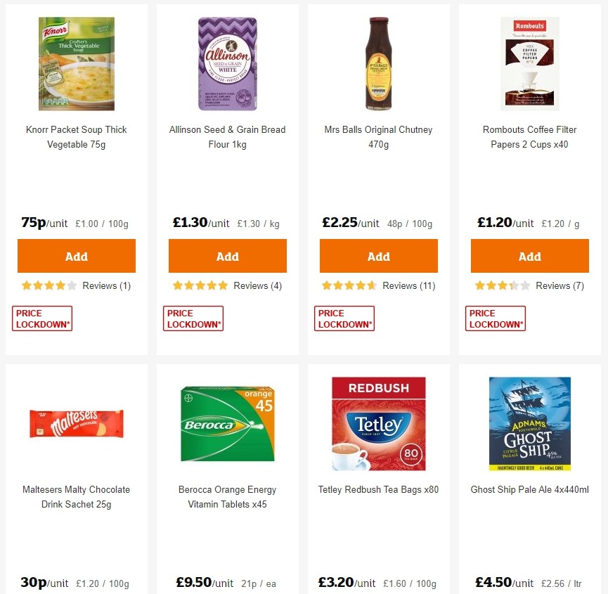 Sainsbury's Offers from 22 November