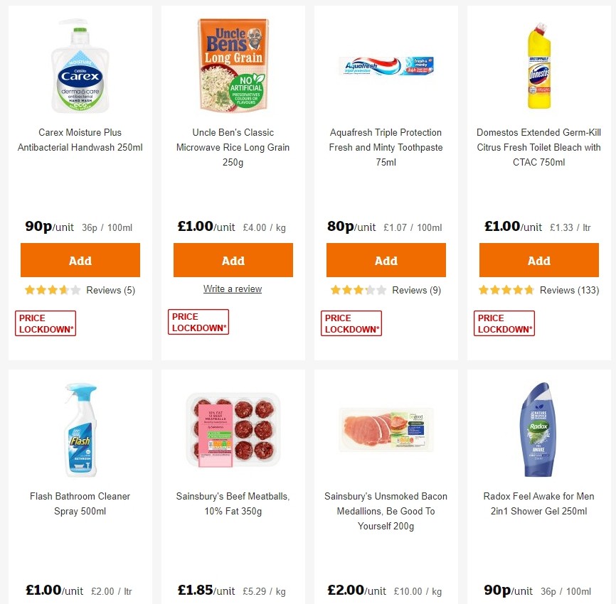 Sainsbury's Offers from 22 November