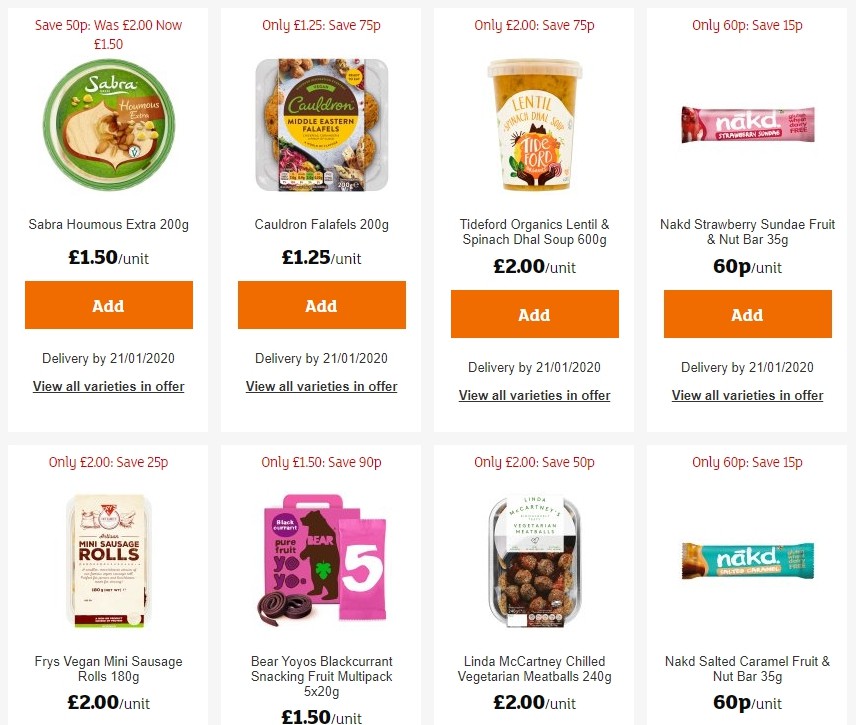 Sainsbury's Offers from 10 January