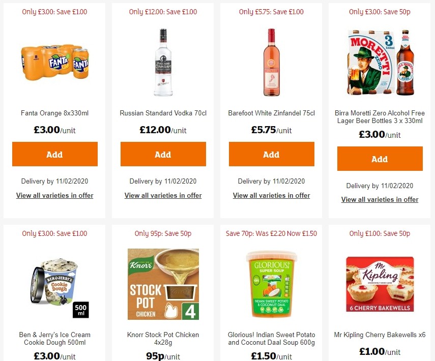 Sainsbury's Offers from 24 January