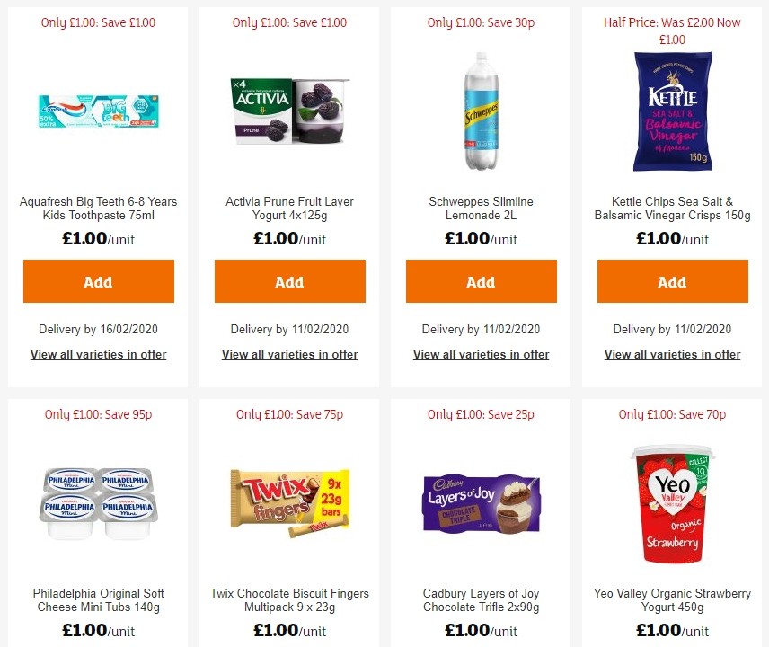 Sainsbury's Offers from 24 January