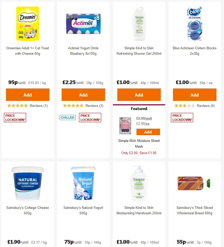 Sainsbury's Offers from 14 February