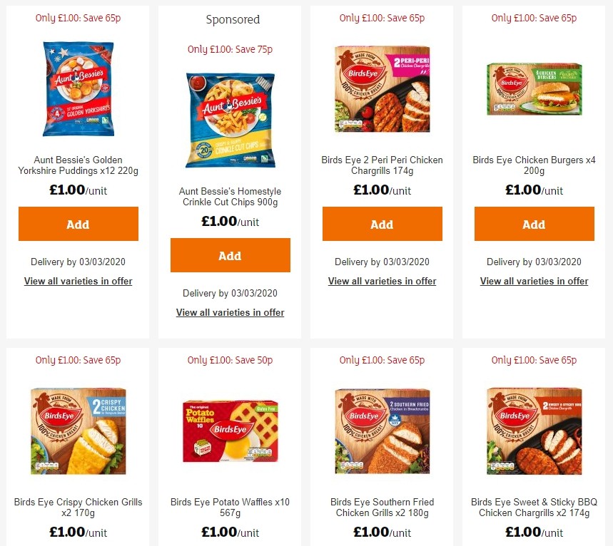 Sainsbury's Offers from 14 February