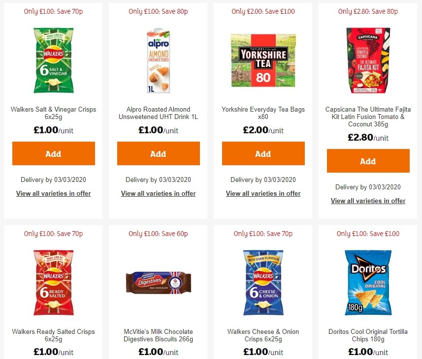 Sainsbury's Offers from 14 February