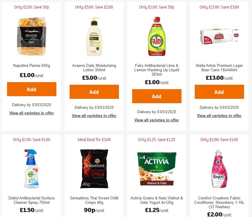 Sainsbury's Offers from 14 February