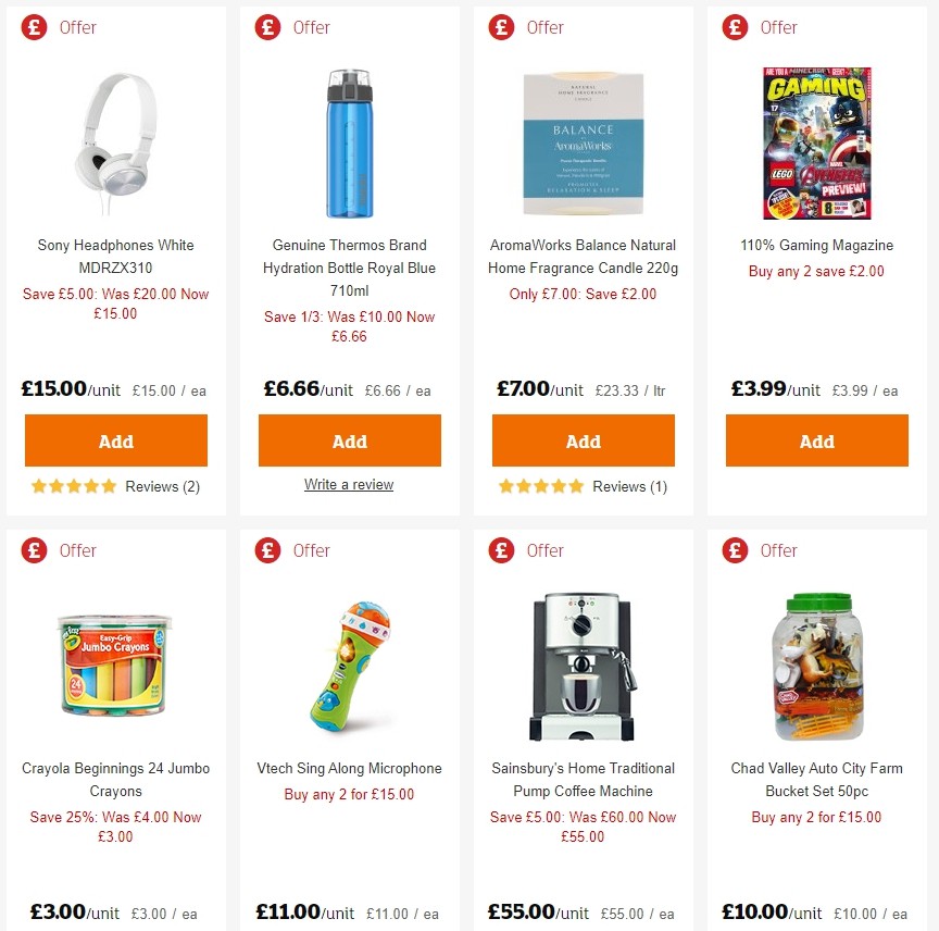 Sainsbury's Offers from 28 February