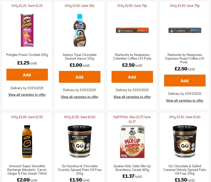 Sainsbury's Offers from 28 February