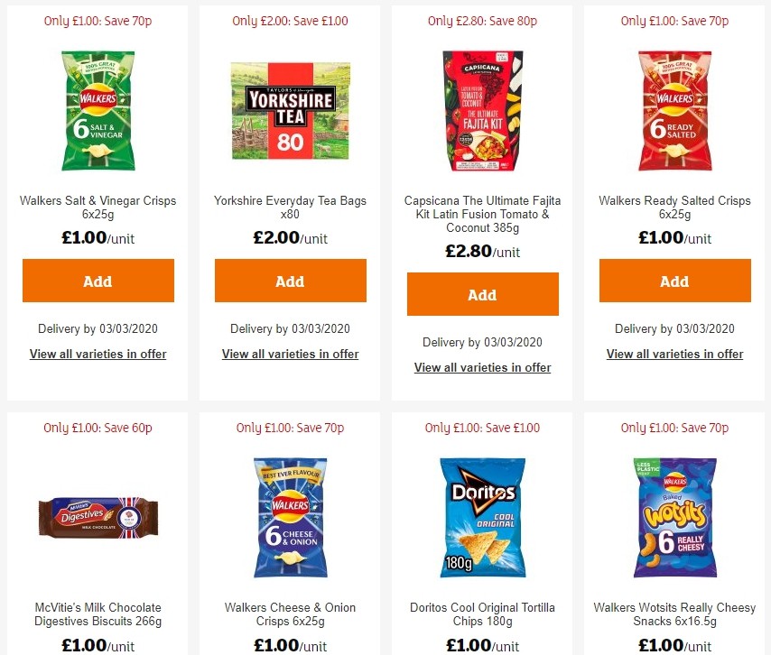 Sainsbury's Offers from 28 February