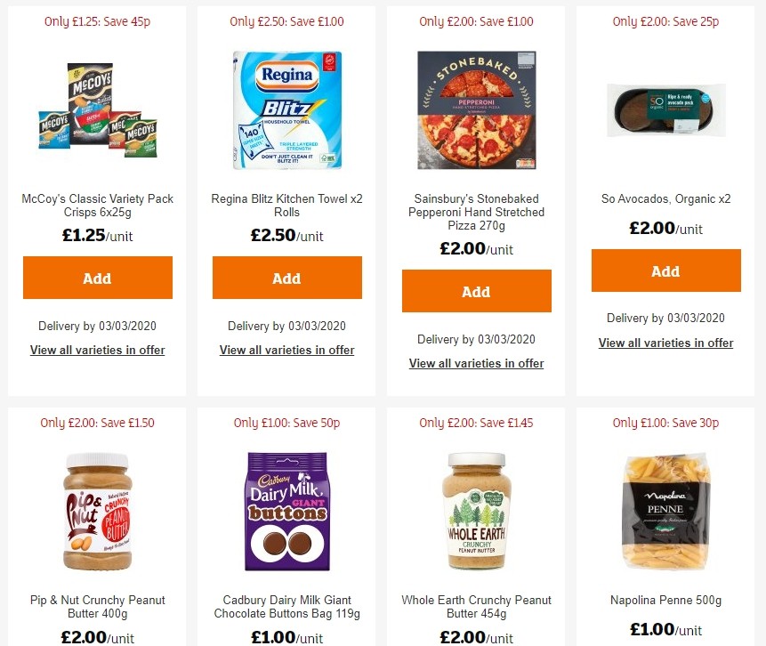 Sainsbury's Offers from 28 February