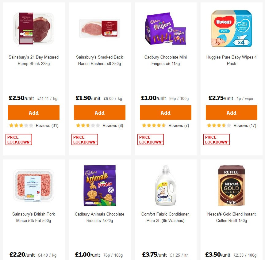 Sainsbury's Offers from 27 March