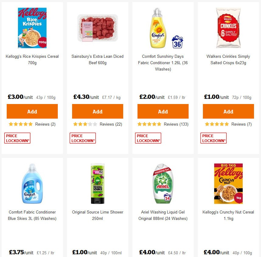 Sainsbury's Offers from 27 March