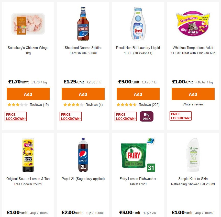 Sainsbury's Offers from 3 April