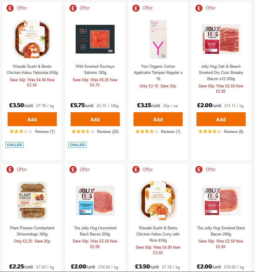 Sainsbury's Offers from 3 April