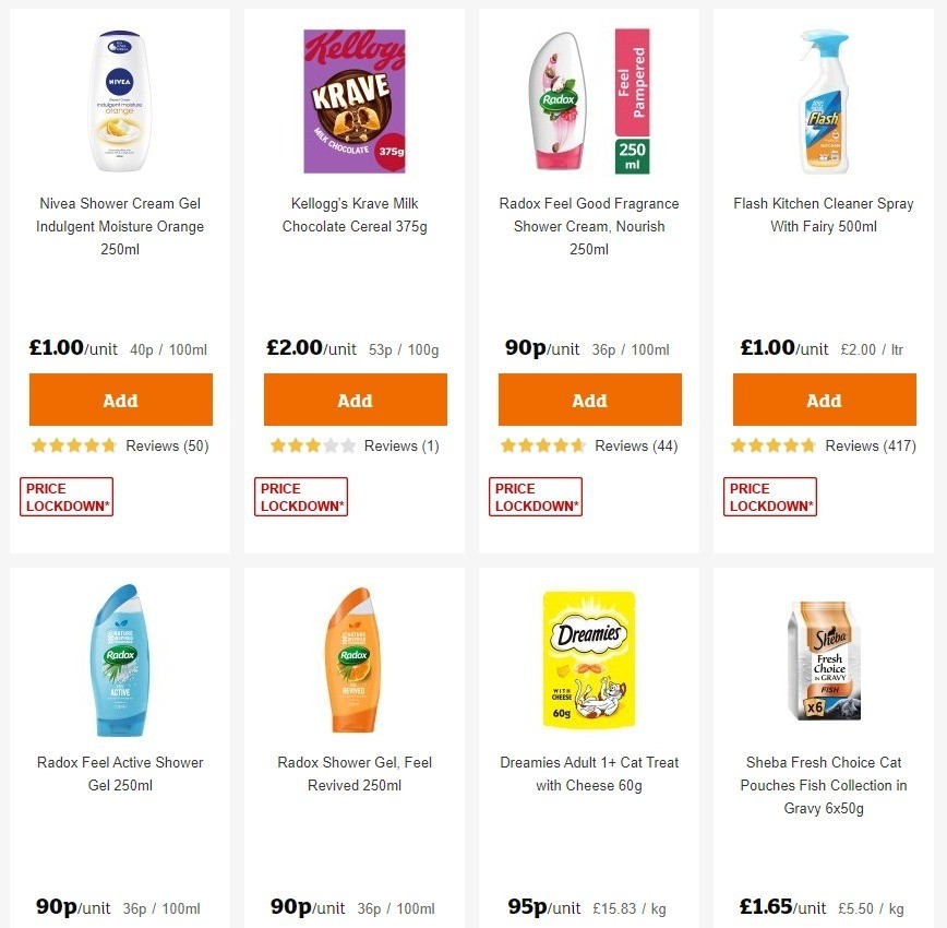 Sainsbury's Offers from 1 May