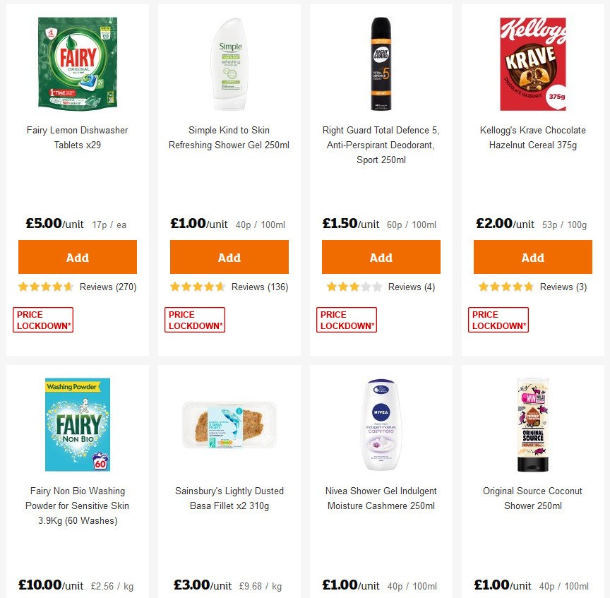 Sainsbury's Offers from 15 May