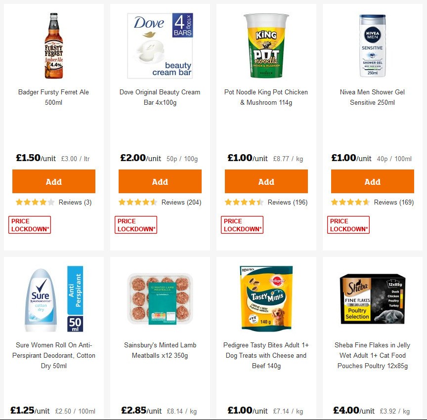 Sainsbury's Offers from 15 May