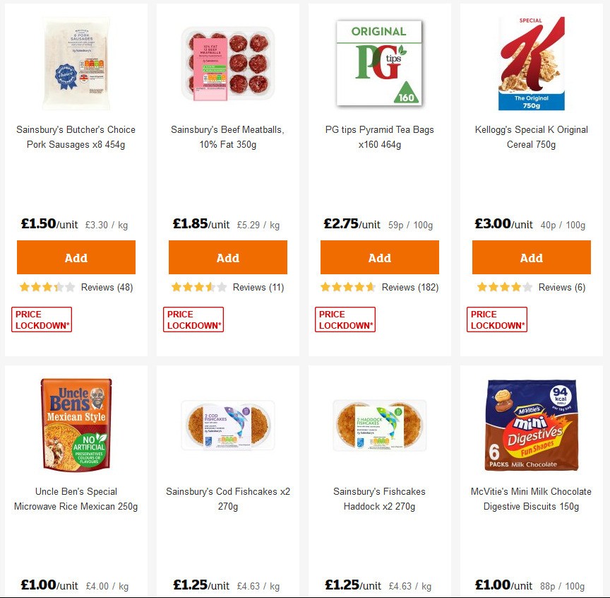 Sainsbury's Offers from 15 May