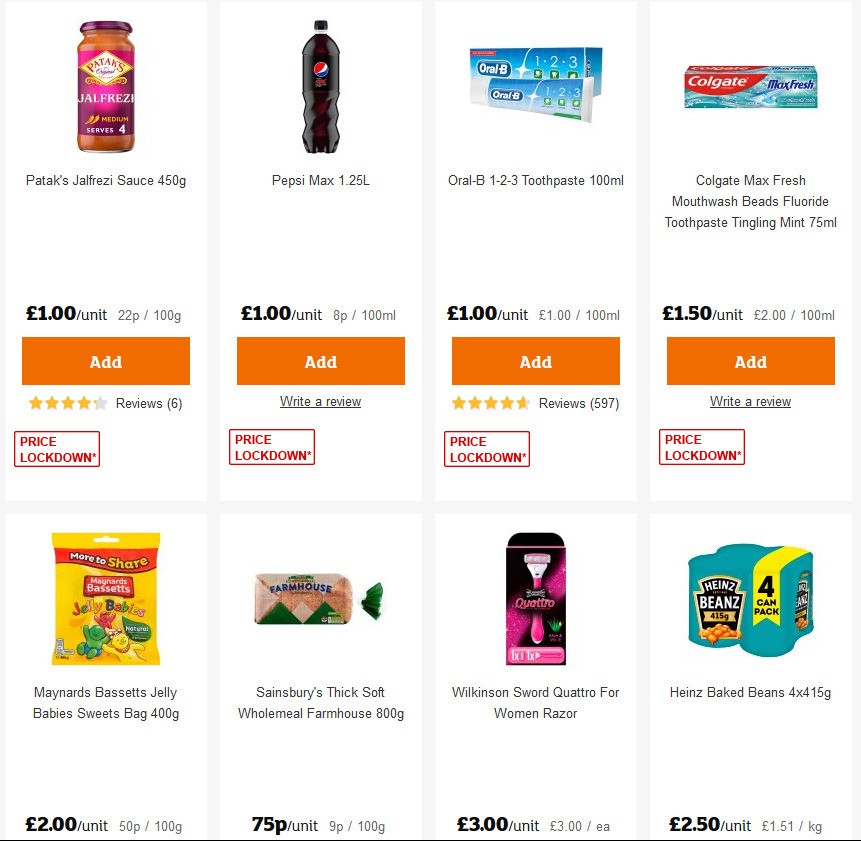 Sainsbury's Offers from 15 May