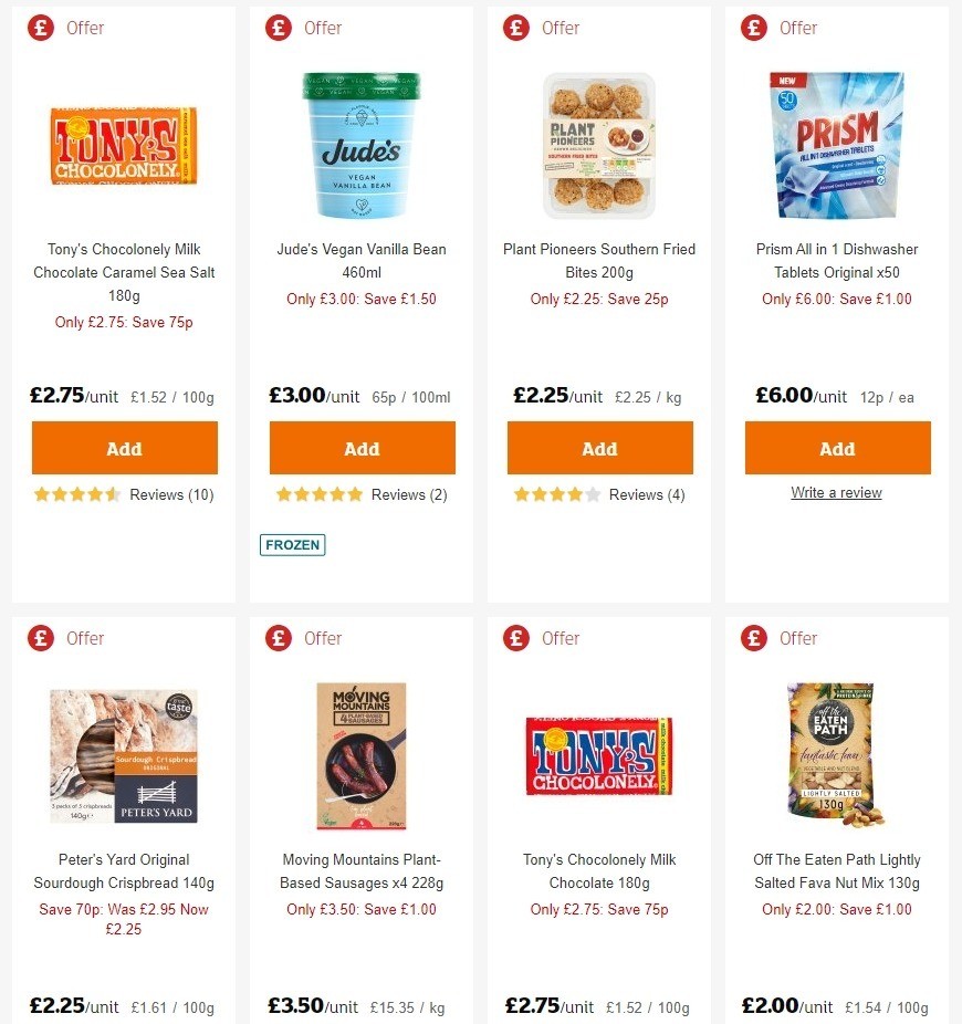 Sainsbury's Offers from 5 June