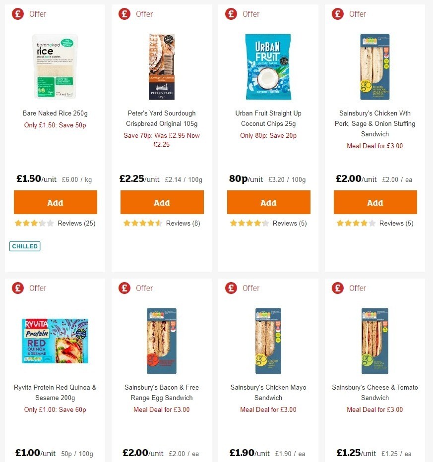 Sainsbury's Offers from 5 June