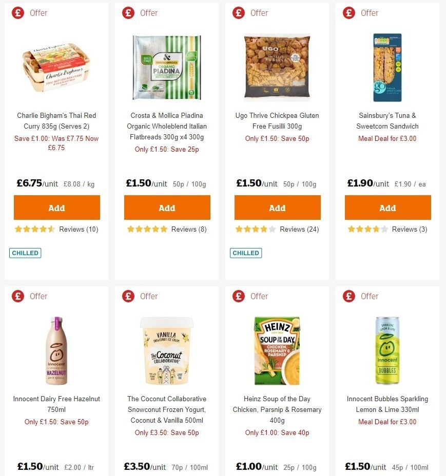 Sainsbury's Offers from 5 June