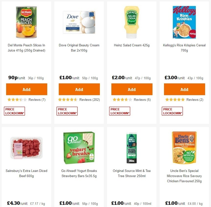 Sainsbury's Offers from 12 June