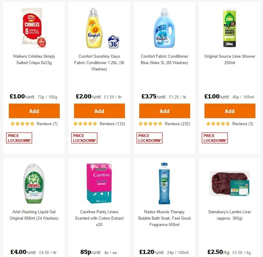 Sainsbury's Offers from 12 June