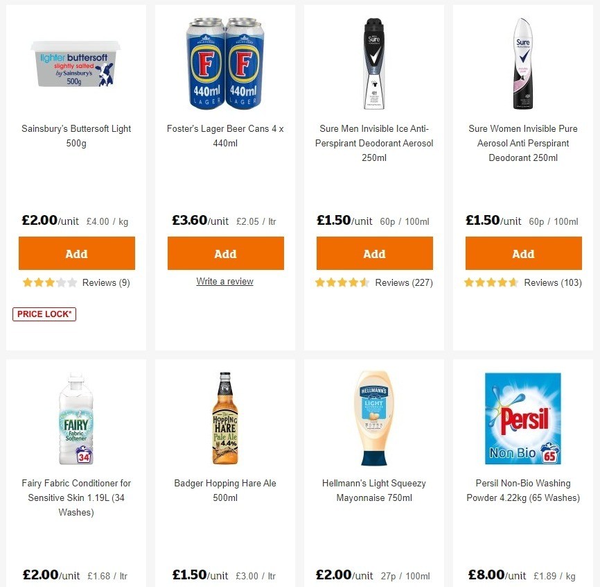 Sainsbury's Offers from 19 June