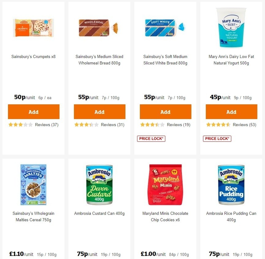 Sainsbury's Offers from 19 June