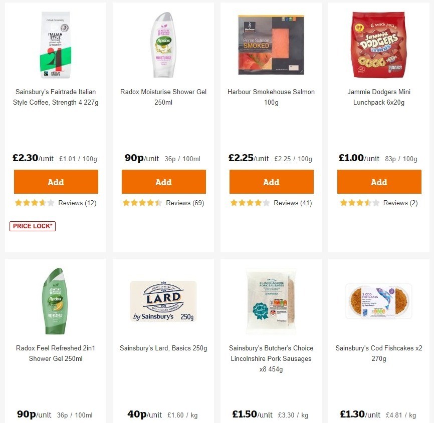 Sainsbury's Offers from 19 June