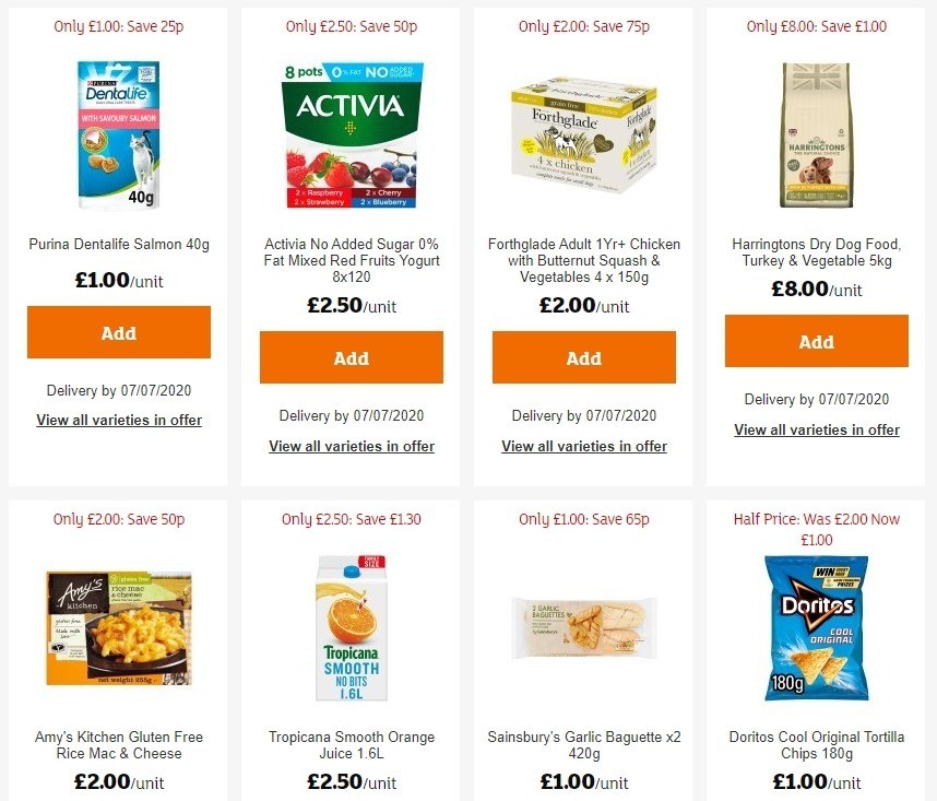 Sainsbury's Offers from 19 June