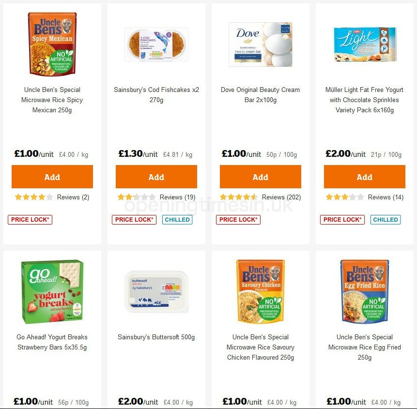 Sainsbury's Offers from 31 July