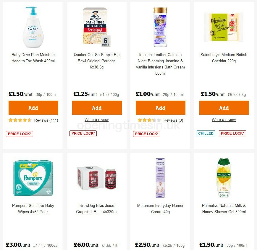 Sainsbury's Offers from 11 September