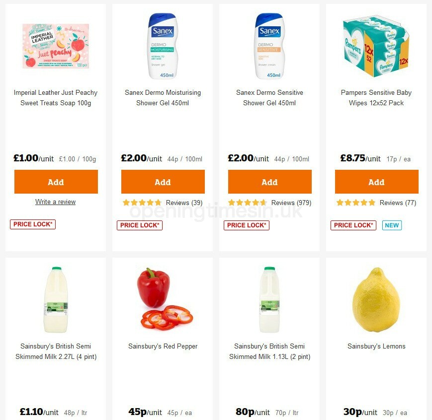 Sainsbury's Offers from 11 September