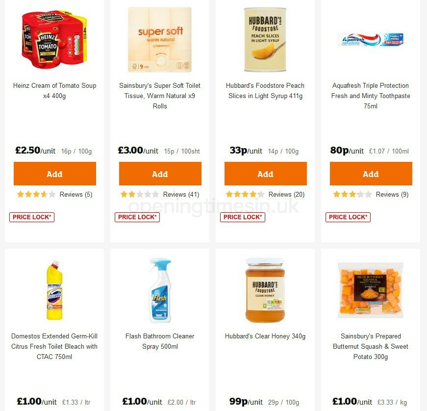 Sainsbury's Offers from 11 September