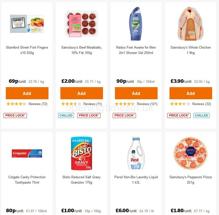 Sainsbury's Offers from 11 September