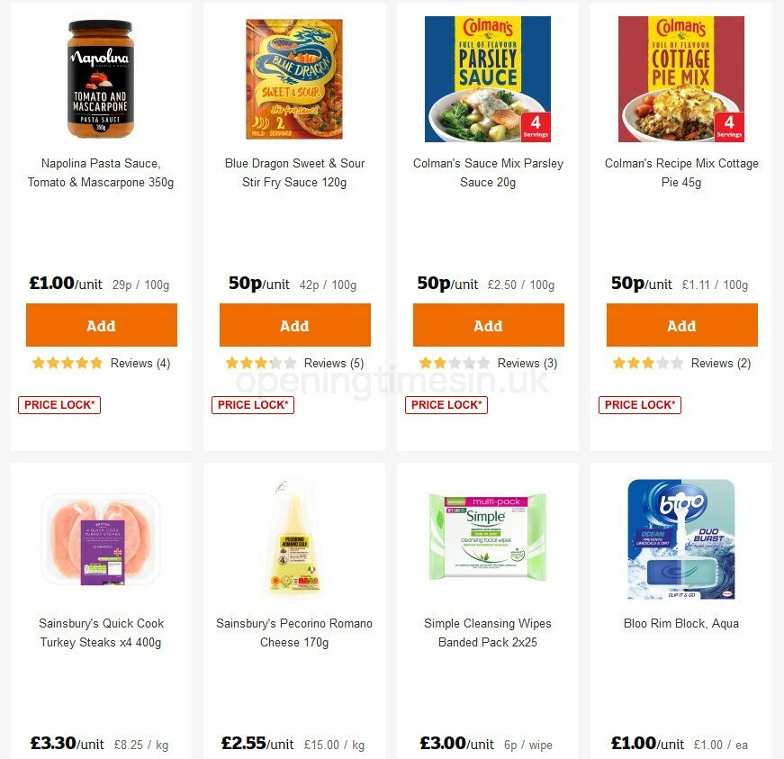 Sainsbury's Offers from 11 September