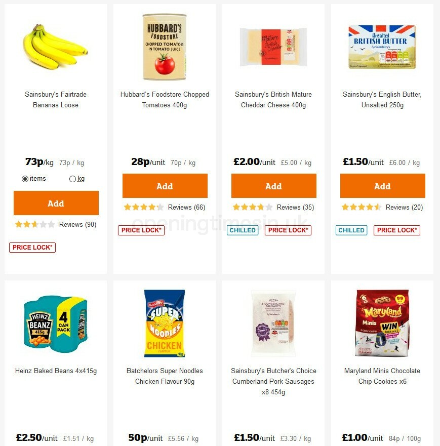 Sainsbury's Offers from 18 September