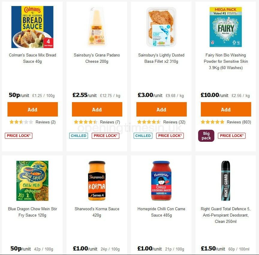 Sainsbury's Offers from 18 September