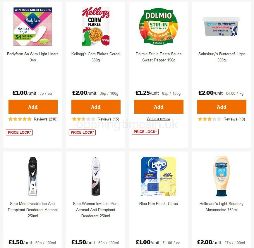 Sainsbury's Offers from 18 September