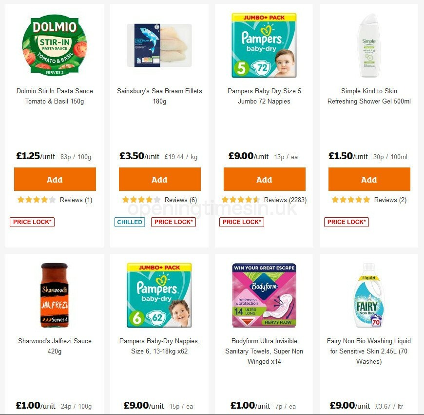 Sainsbury's Offers from 18 September