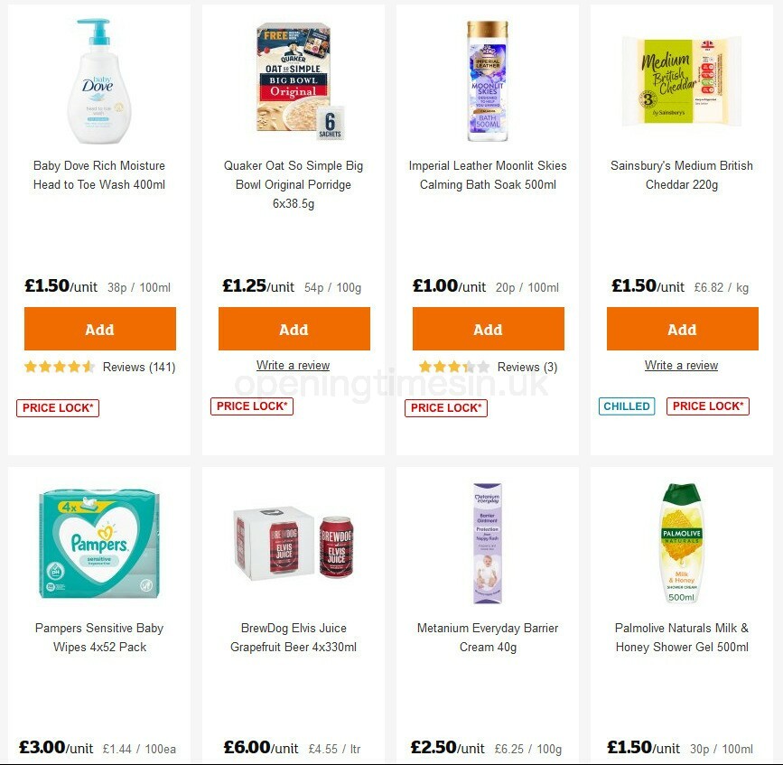 Sainsbury's Offers from 18 September